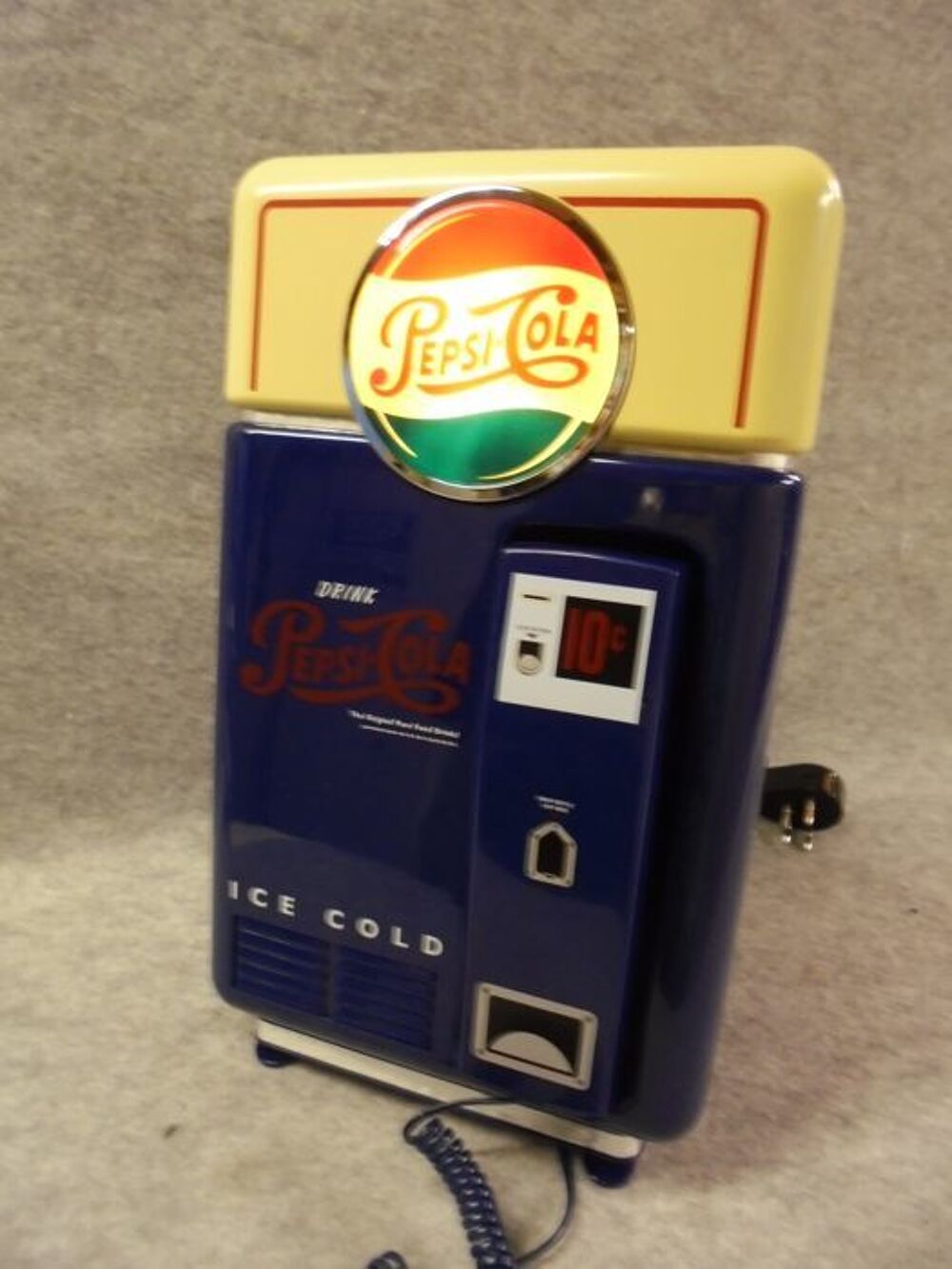 T&eacute;l&eacute;phone Vintage Pepsi-Cola, ann&eacute;es 1990 
