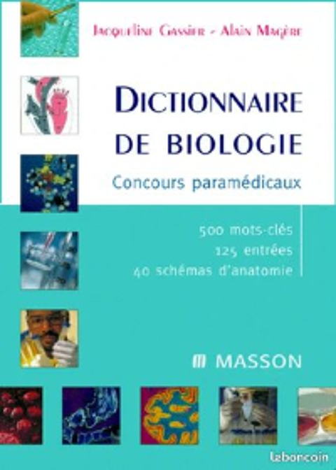 Dictionnaire de biologie 4 Nolay (21)