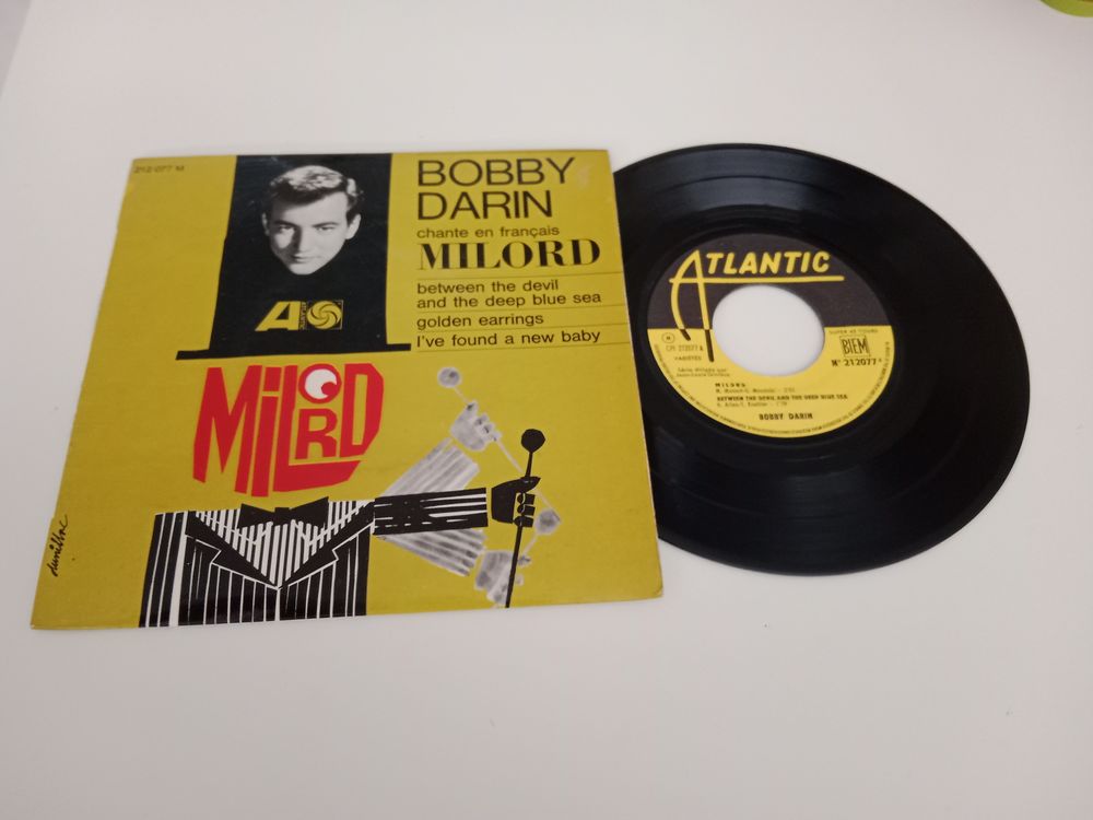 45 tours BOBBY DARRIN Milord CD et vinyles