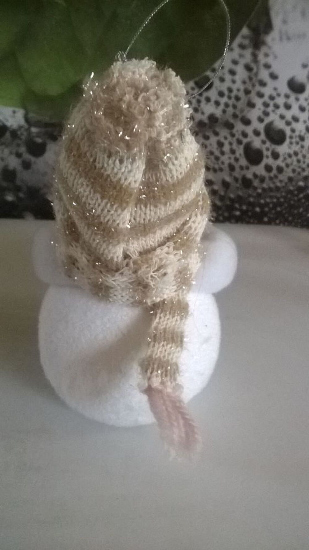 Joli bonhomme de neige &agrave; accrocher
Décoration