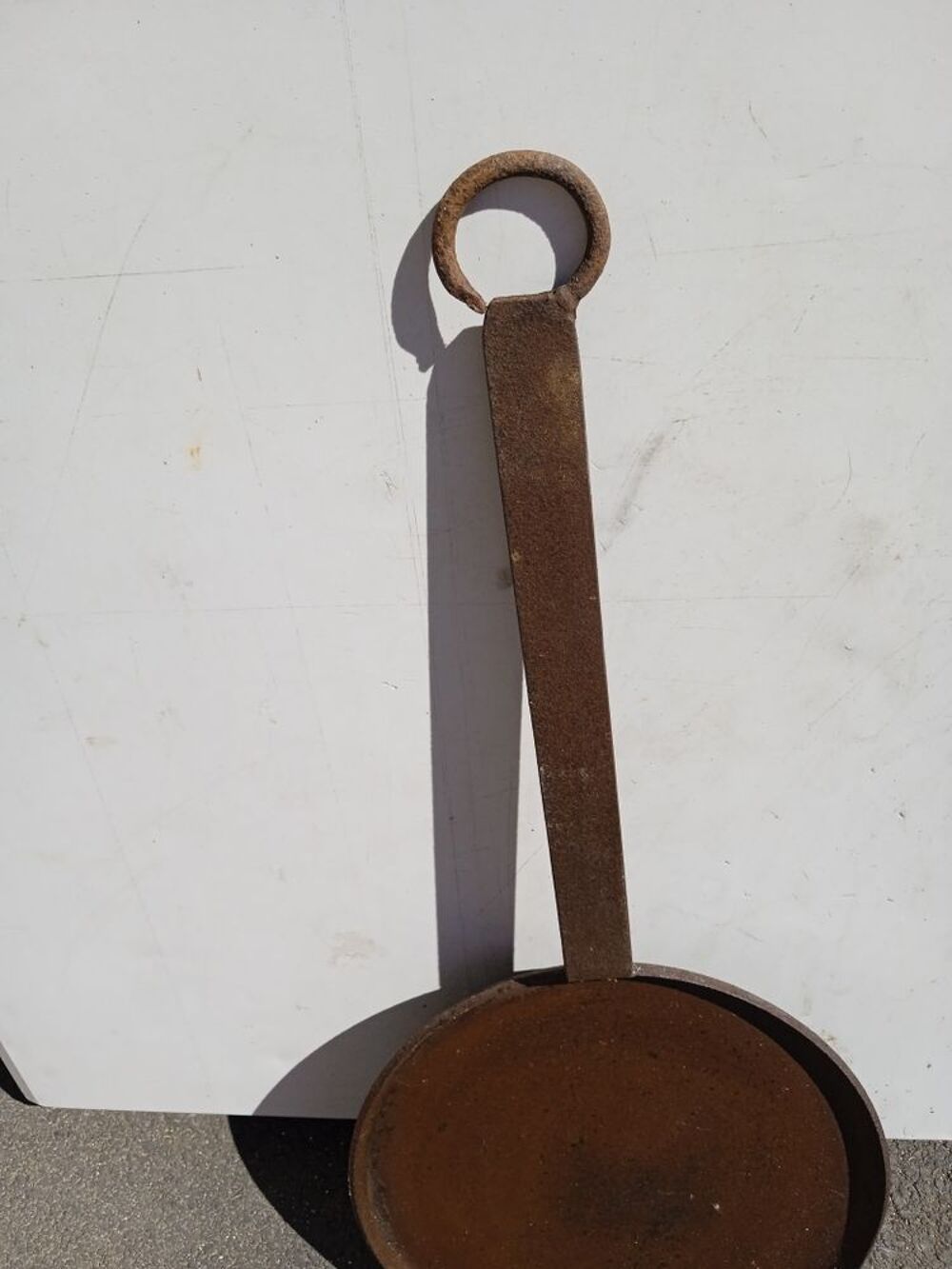 galetiere ou cr&ecirc;pi&egrave;re en fonte ancienne Bricolage