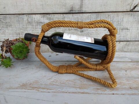 Ancien Porte Bouteille en Corde Audoux et Minet  1 Loches (37)