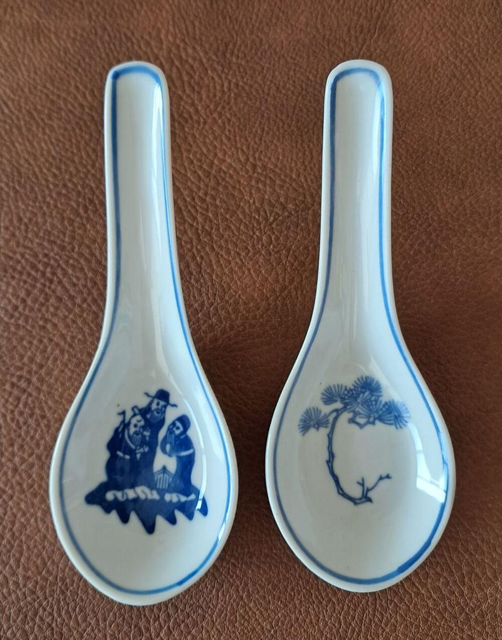 lot de 17 cuill&egrave;re &agrave; soupe chinoise d&eacute;pareill&eacute;es 
Cuisine