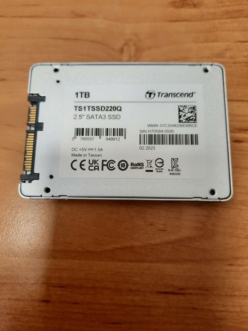 SSD220Q Transcend 1 Tb neuf Matériel informatique