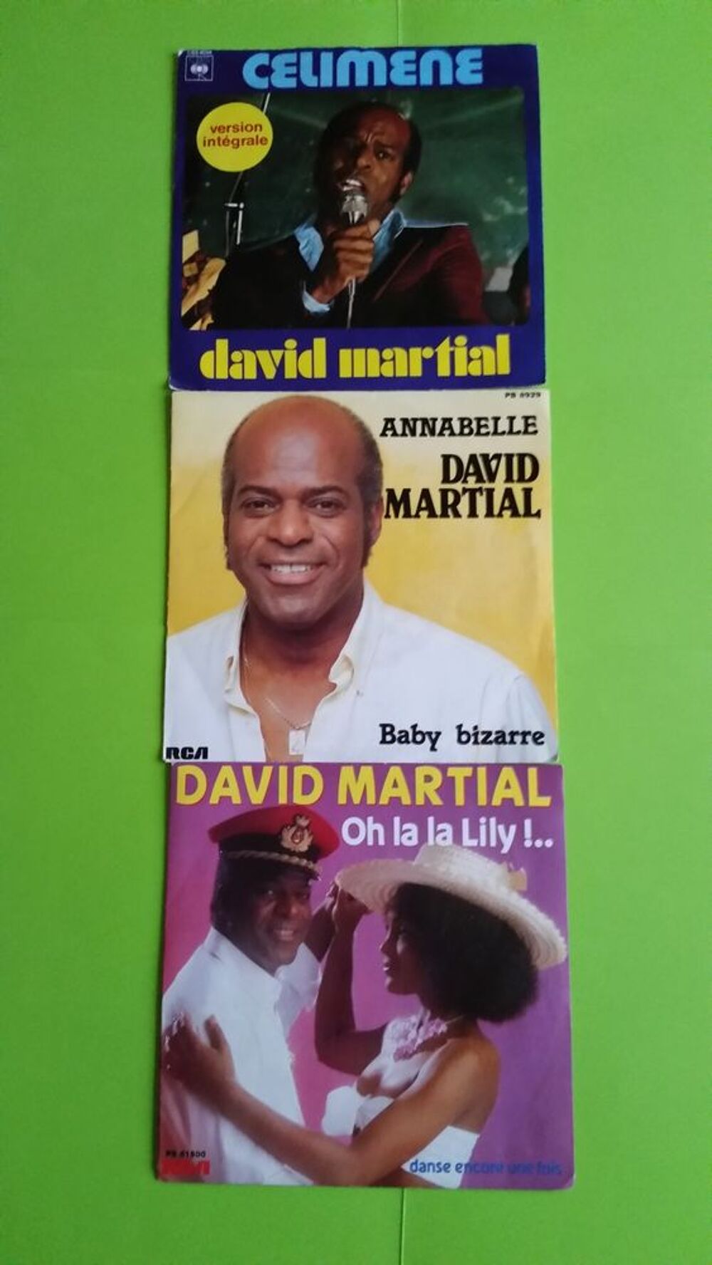 DAVID MARTIAL CD et vinyles