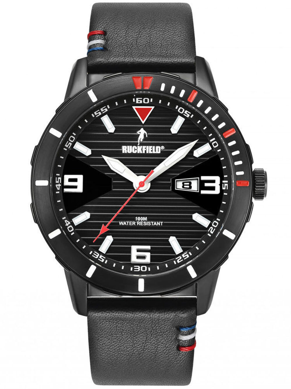 Montre homme sport Ruckfield Noire - Neuf Bijoux et montres