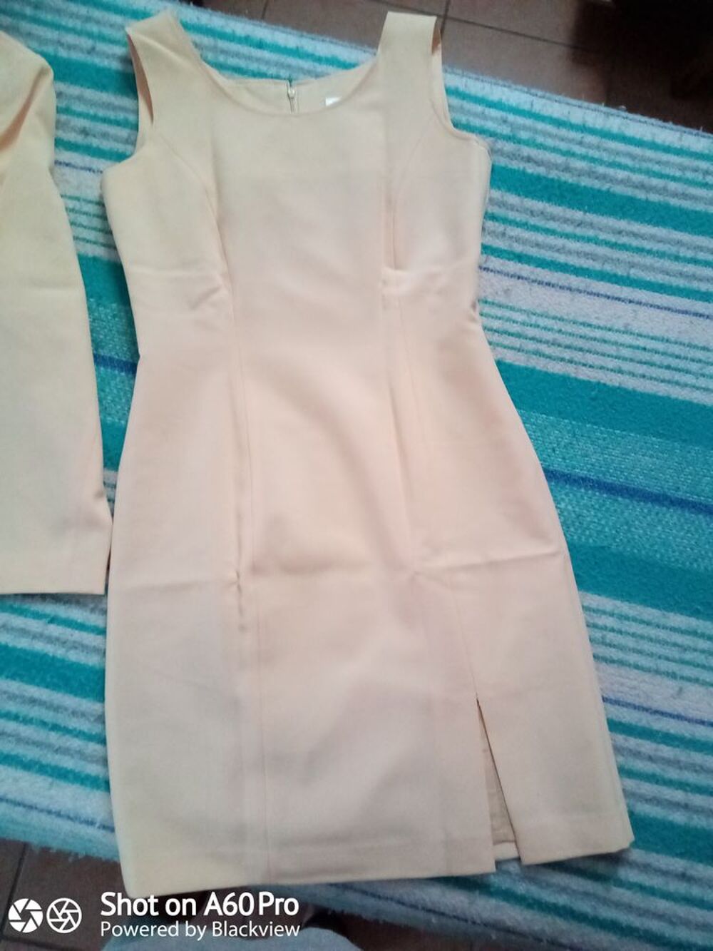 Ensemble robe et veste jaune poussin Vêtements
