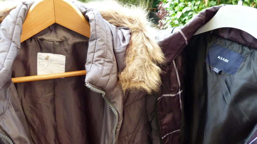 2 doudounes femme taille L /XXL tr&egrave;s bon &eacute;tat Vêtements
