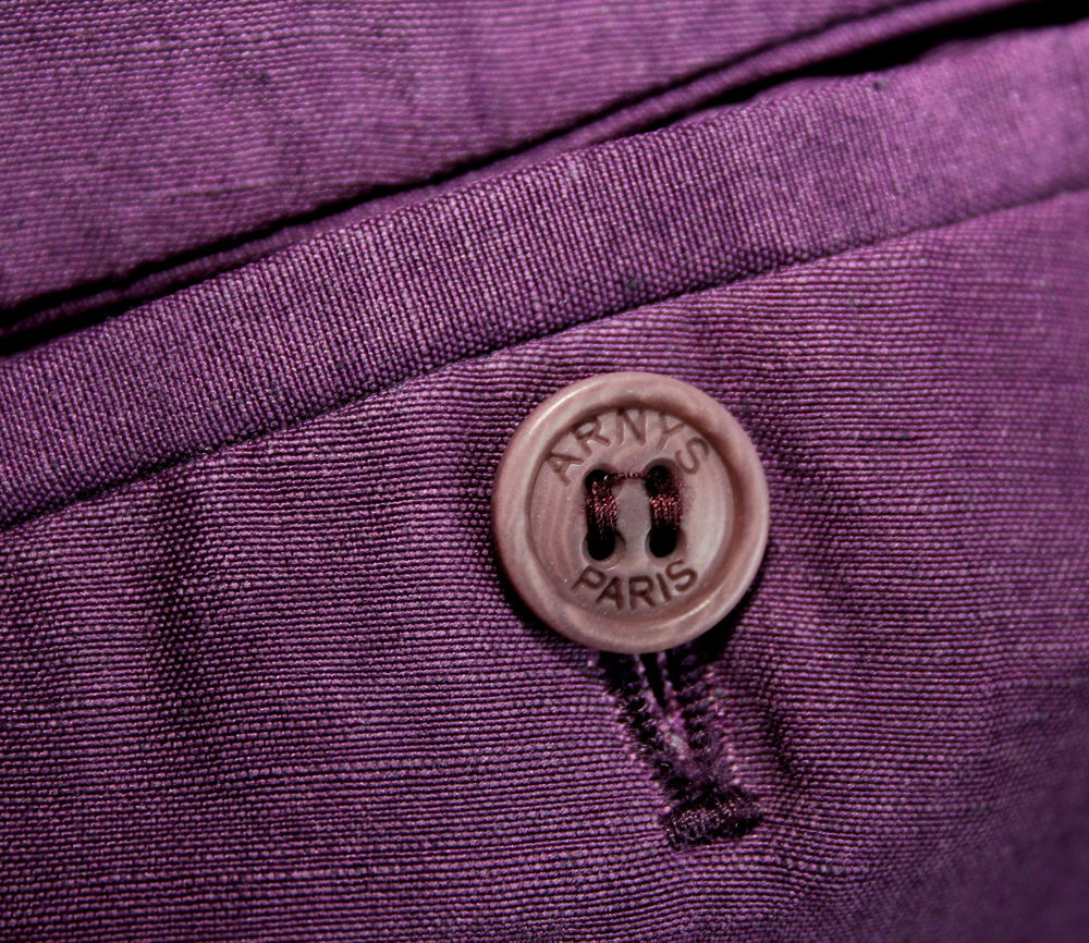 Pantalon lin et soie ARNYS T.50. Vêtements