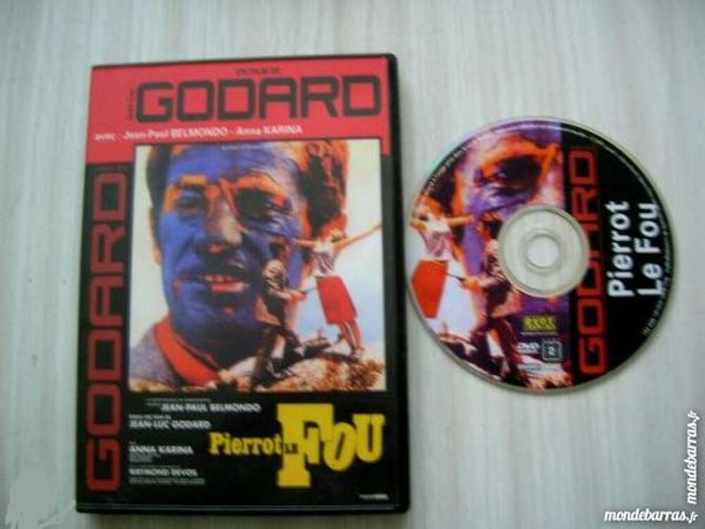 DVD PIERROT LE FOU - Belmondo/Anna KARINA DVD et blu-ray