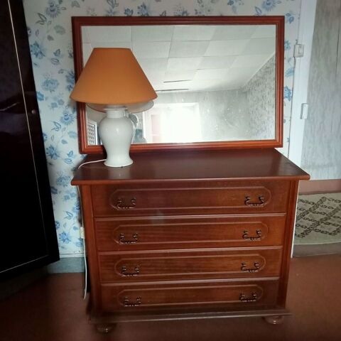 commode 4 tiroirs avec glace 65 Saint-Laurs (79)