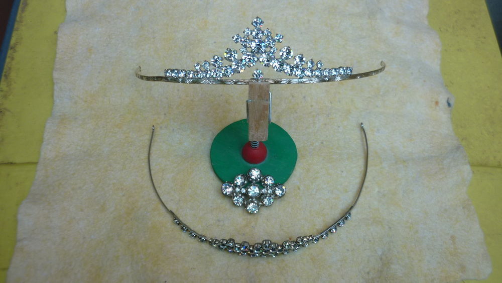Diad&egrave;me de mari&eacute;e (1920) Bijoux et montres