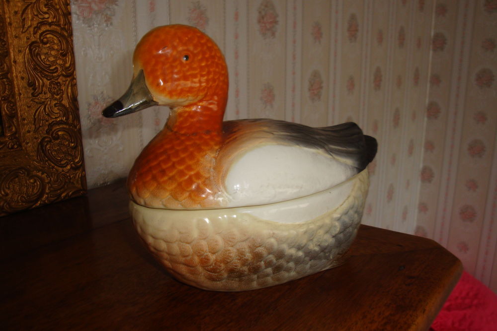 Terrine en c&eacute;ramique Canard Décoration