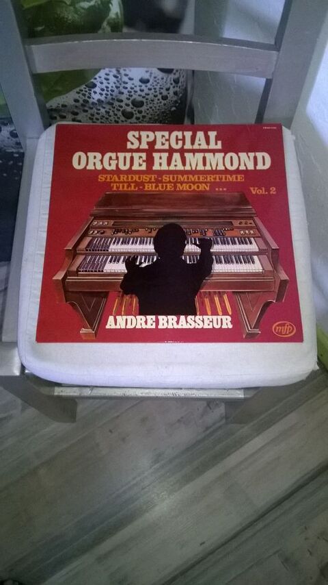 Vinyle Andr Brasseur
Spcial Orgue Hammond Vol. 2
1978
E 10 Talange (57)