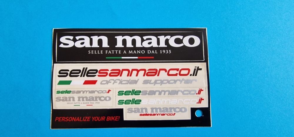 LES AUTOCOLLANTS SAN MARCO Vélos