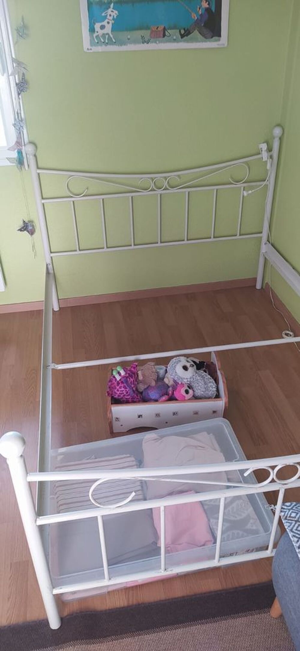 Lit 2 places + sommier Meubles