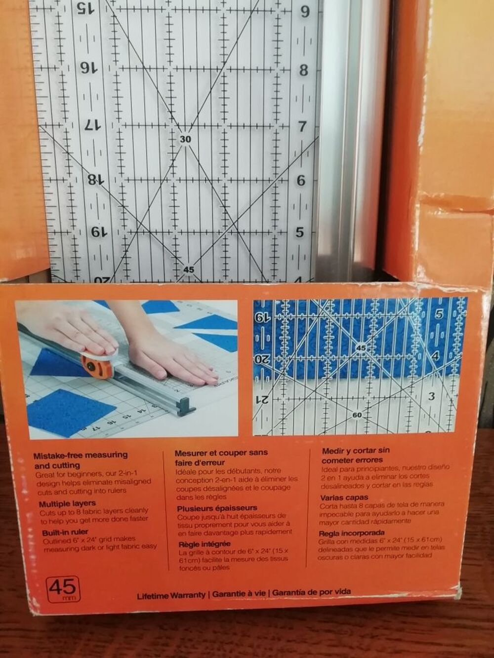 cuteur rotatif sur r&eacute;gle Bricolage