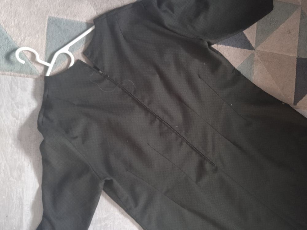 Robe cousue main T 44 coton et polyester, kaki fermeture &eacute;cl Vêtements