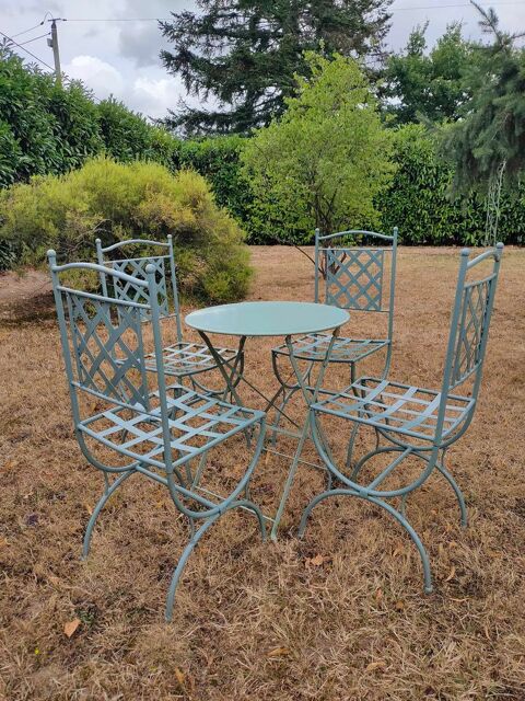 Salon de jardin vert 120 Avermes (03)