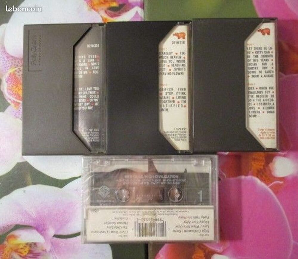 Cassettes audio Bee Gees CD et vinyles