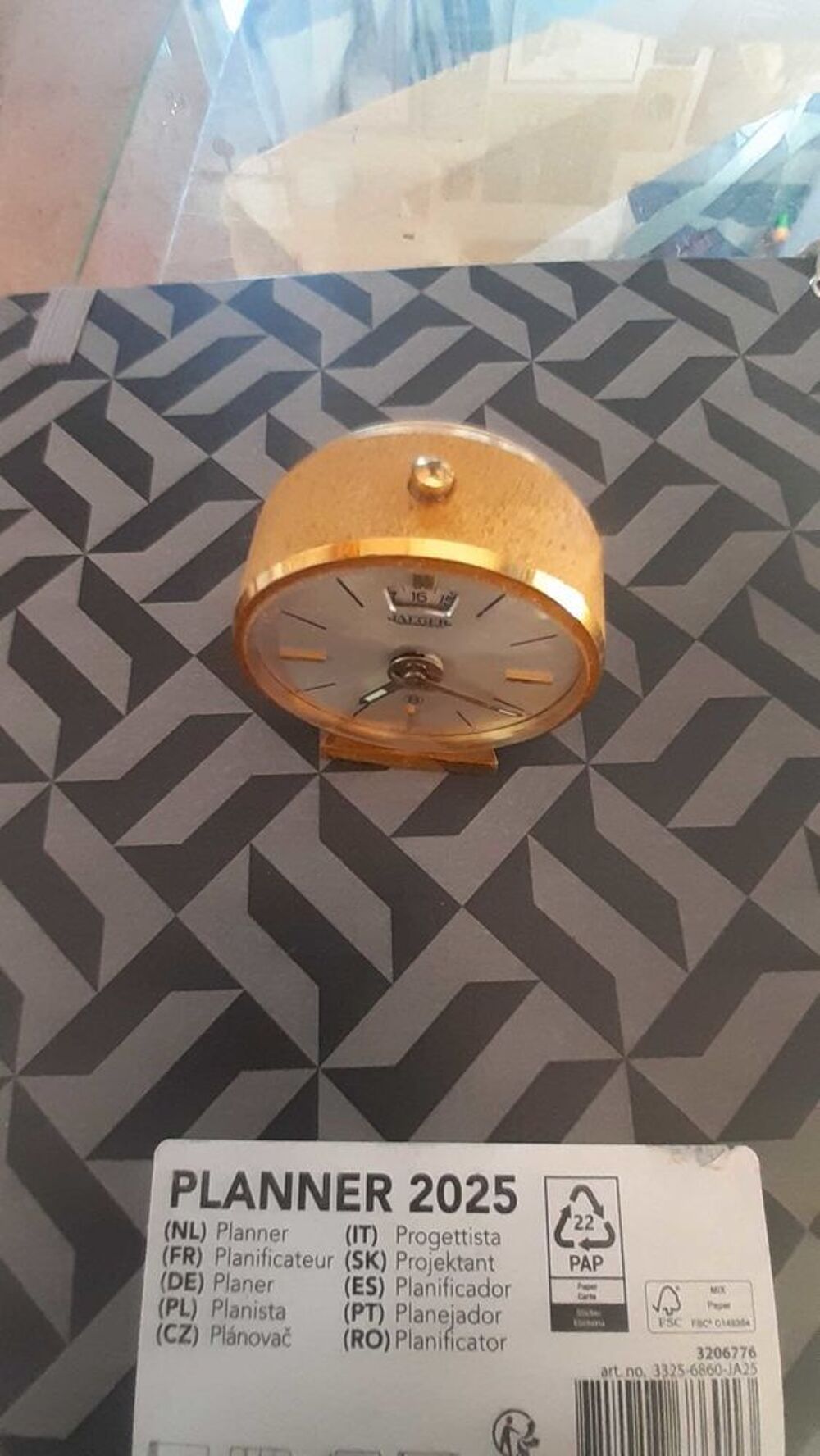 Pendulette JAEGER R&eacute;cital. 