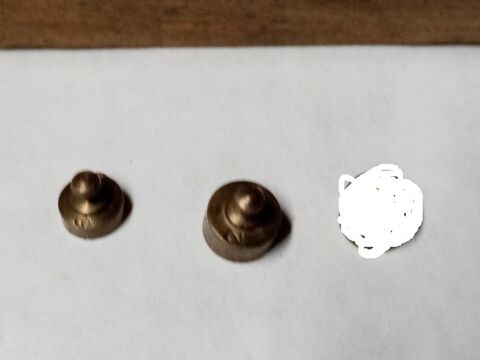 Rare fin de collection Lot de petit poids de 1g et de 2g 9 Chartres (28)