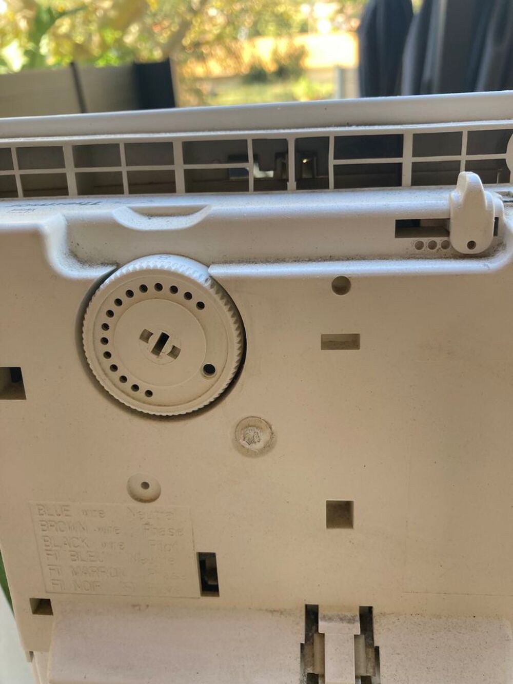 2 Radiateurs &eacute;lectriques blancs Thermor 1000watts Bricolage