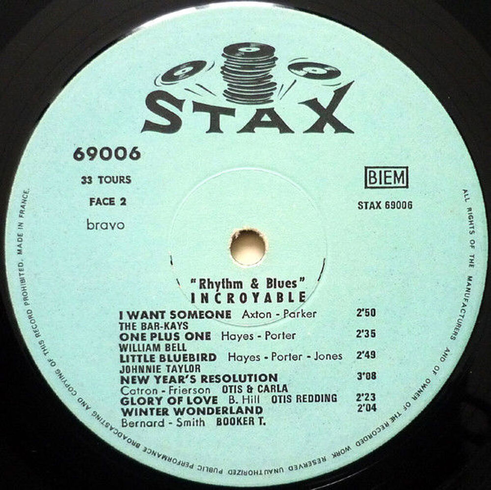 Incroyable Rhythm &amp; Blues ? Compilation rare VG+/ VG+ CD et vinyles