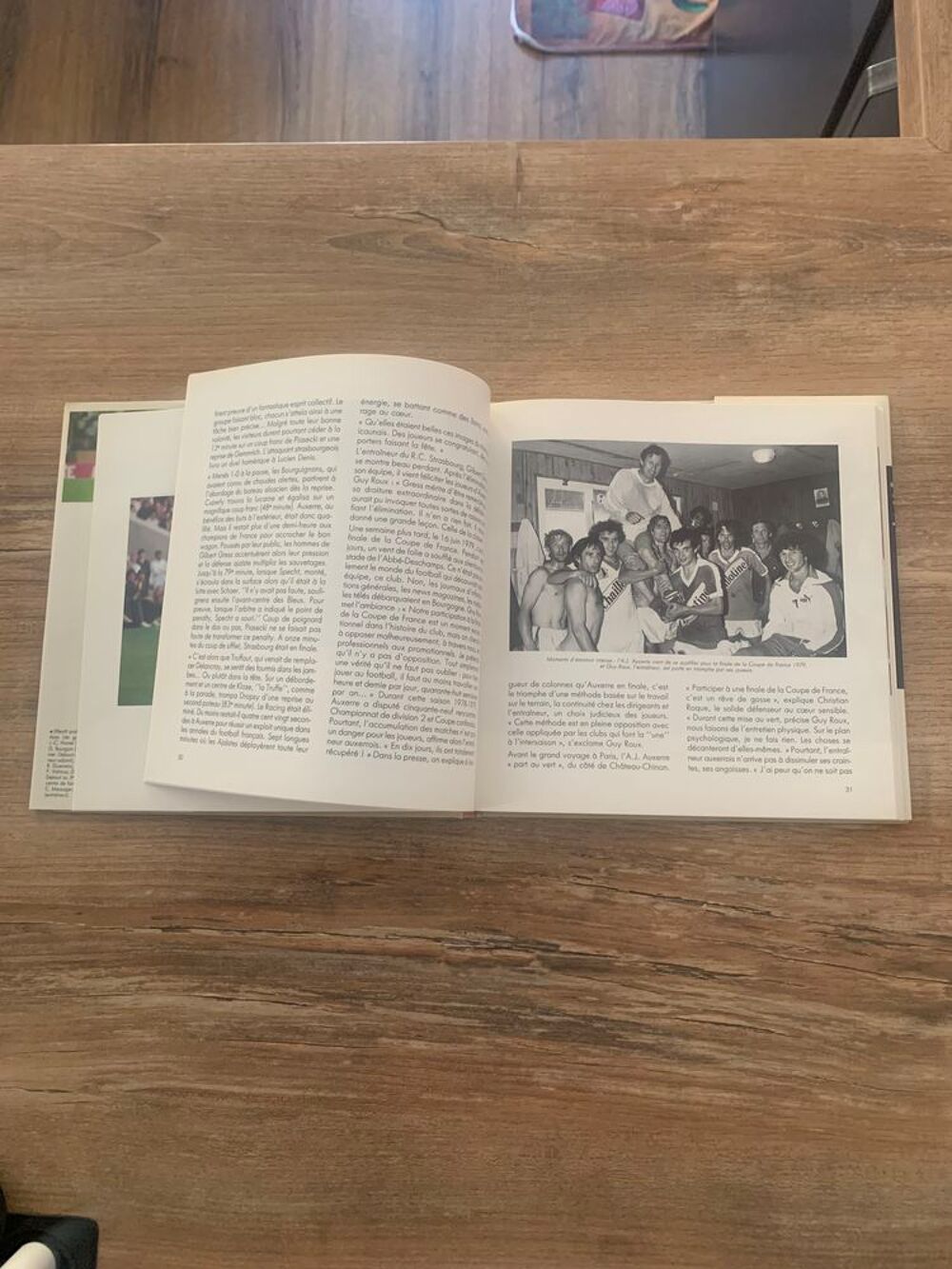 Livre football AJ Auxerre " 10 ans parmi Livres et BD