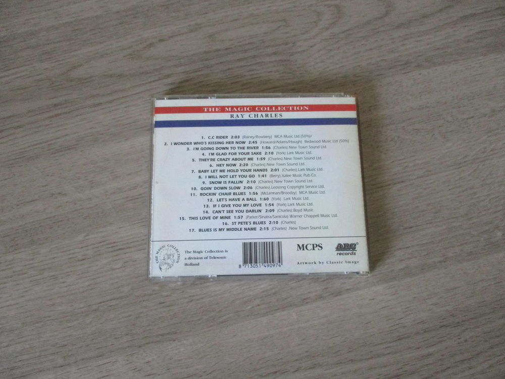 CD Ray Charles magic collection CD et vinyles