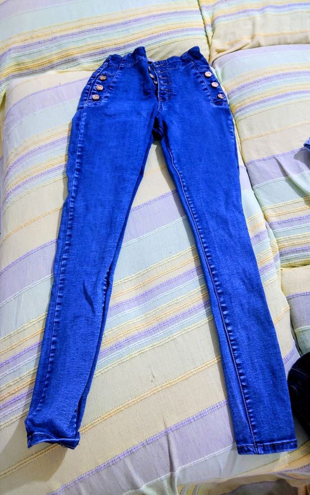 Pantalons taille haute neufs Vêtements
