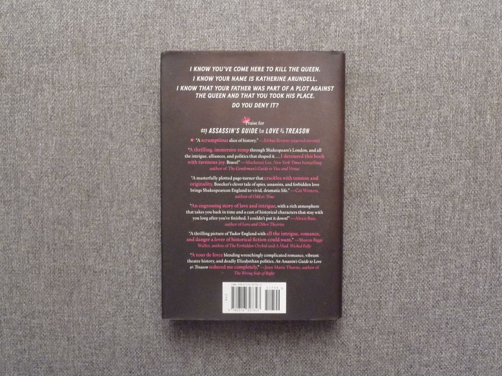 An Assassin's Guide to Love and Treason- Sign&eacute;- V Boecker Livres et BD
