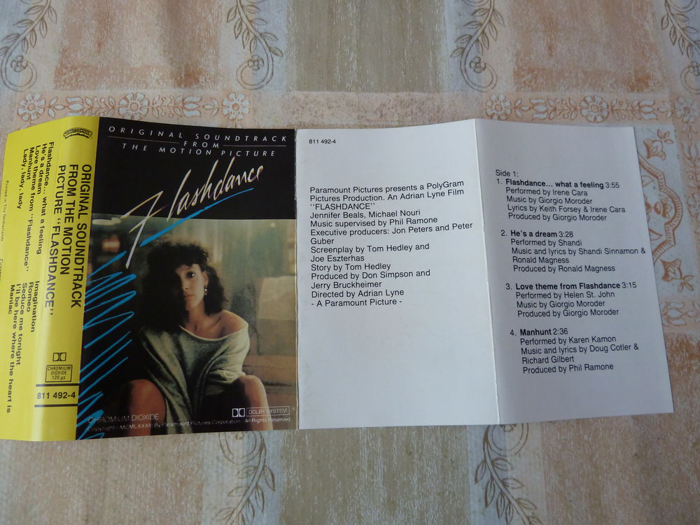 musicassette "Flashdance" original
CD et vinyles