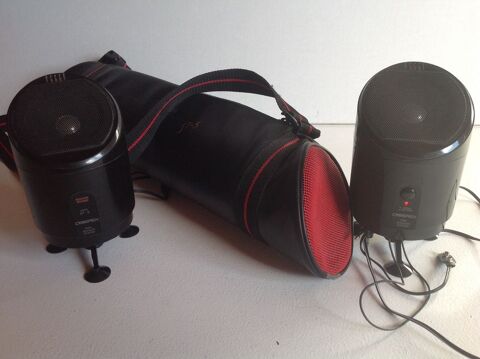 CYBEREX MODEL ST-5 BOOSTER SPEAKER + ÉTUI DESIGN Envoi Possi 22 Trégunc (29)