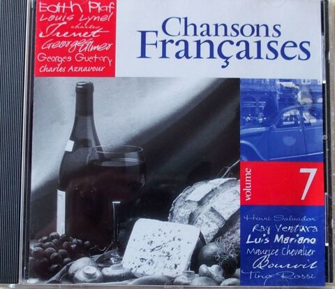 CD CHANSONS FRANCAISES  Vol 7 6 Lille (59)