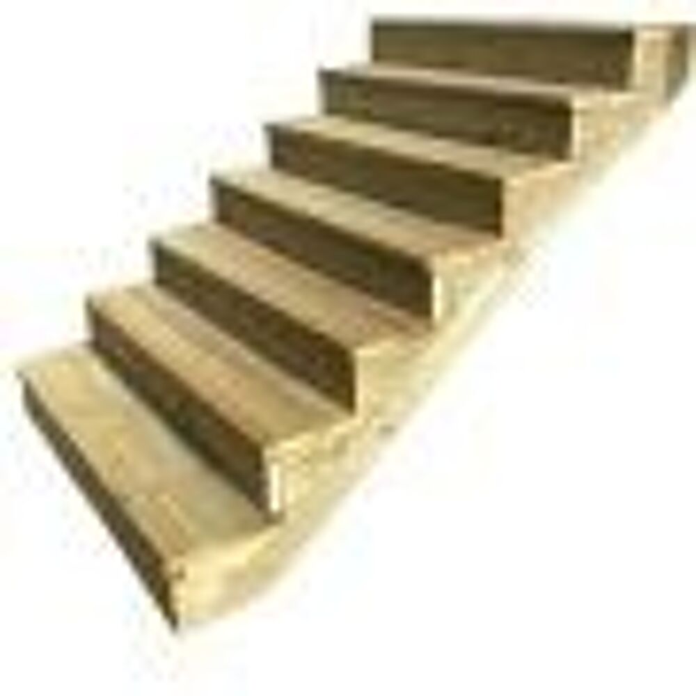 escalier en bois exterieur Jardin