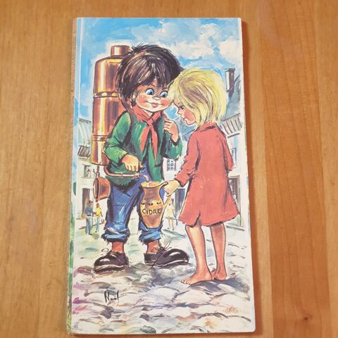 Poulbot sur bois Illustration signe Nol 10,2 X 18,8 cm 15 Antony (92)