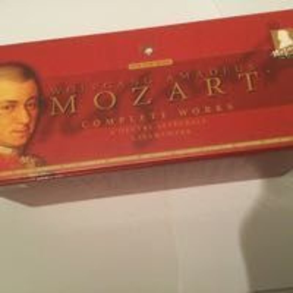 Coffret de 169 CD Wolfgang Amadeus MOZARD. Compl&egrave;te Works. L'oeuvre Int&eacute;grale Gesamtwerk CD et vinyles