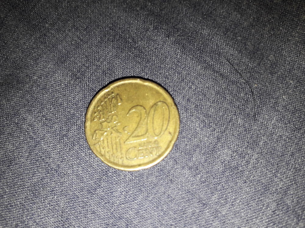 Piece 20 cents espagne 