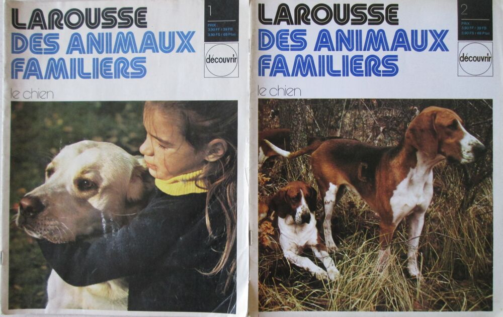 Larousse des animaux familiers n&deg;1 &agrave; n&deg;19 Livres et BD