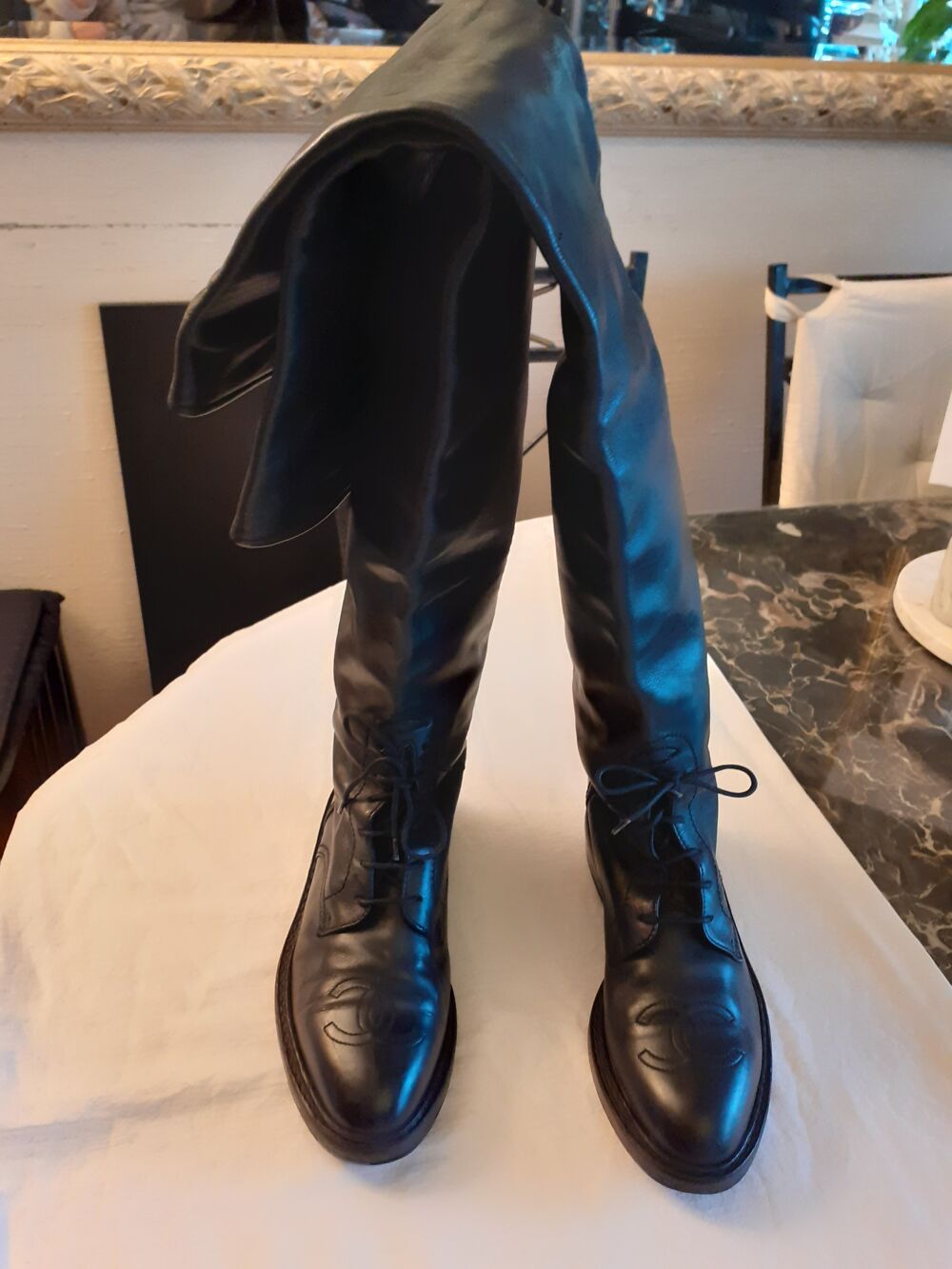 Botte Cavali&egrave;re CHANEL Chaussures