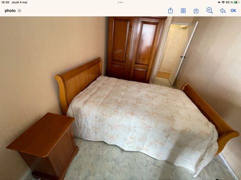 LIT 120et son chevet  STYLE LOUIS PHILIPPE 390 Bordeaux (33)