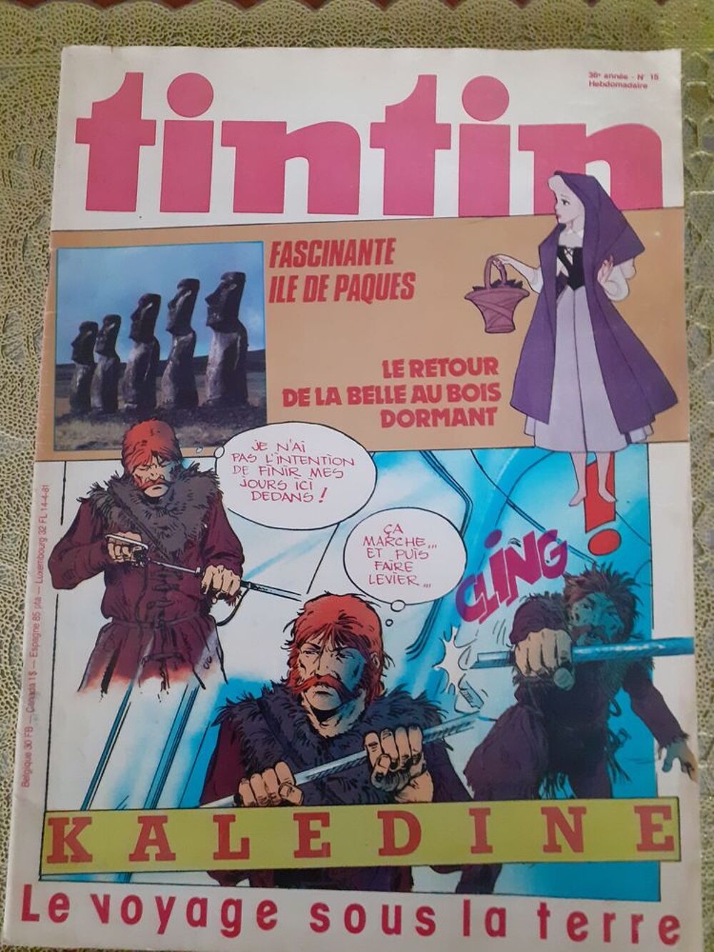 JOURNAL DE TINTIN 15 Livres et BD