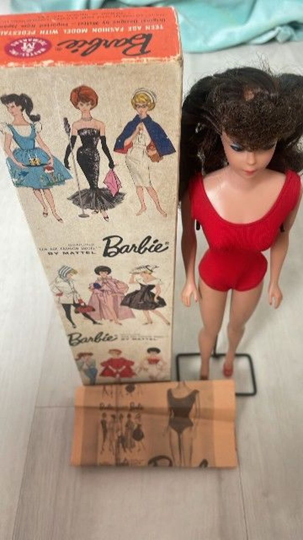 Poup&eacute;e BARBIE collection 1962 