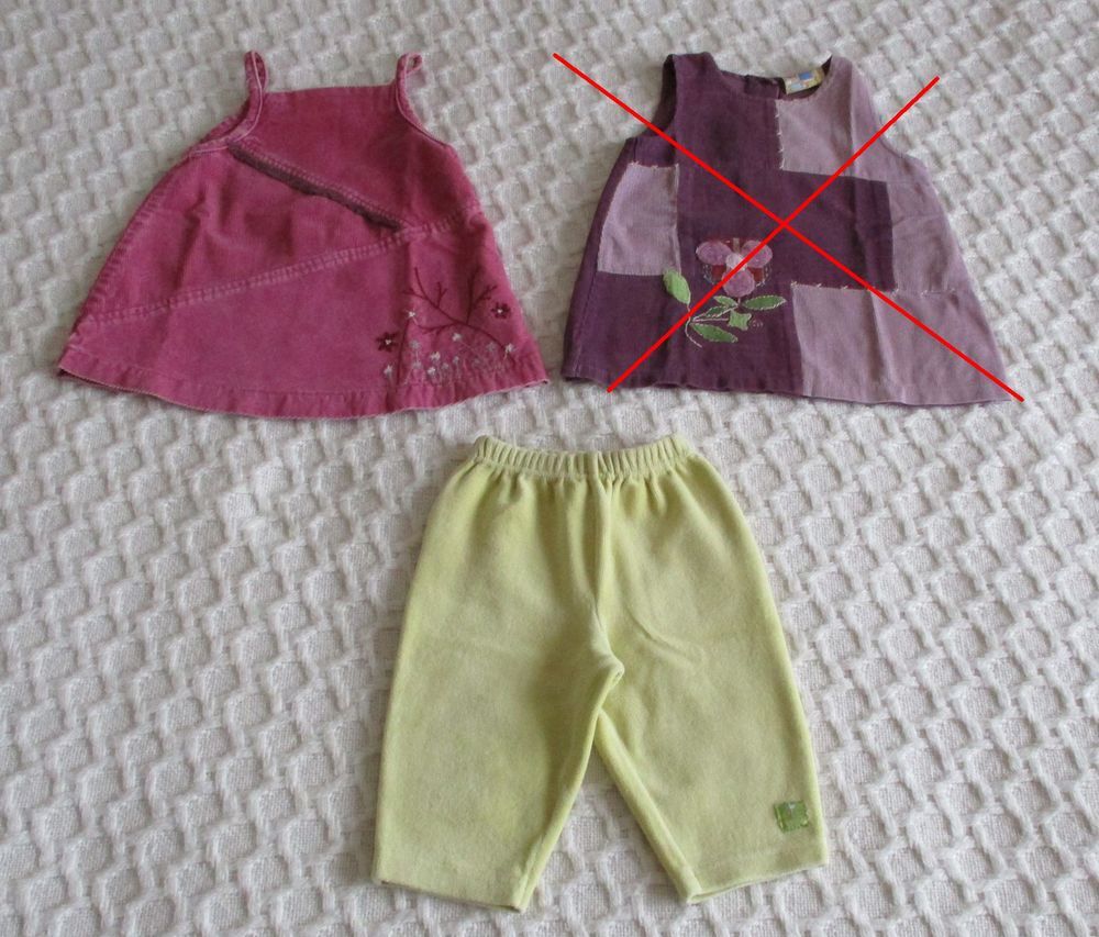 lot 7 v&ecirc;tements b&eacute;b&eacute; fille 6 mois Vêtements enfants