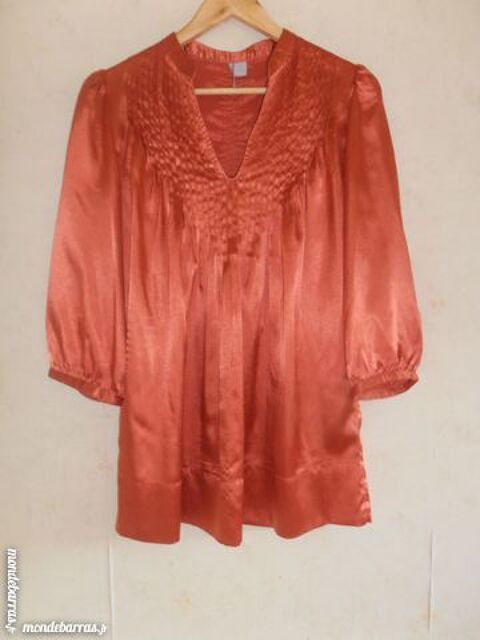 Tunique satin orange (41) 10 Tours (37)