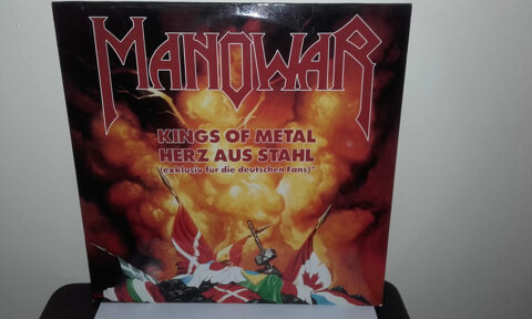 Manowar : Kings Of Metal / Herz Aus Stahl / Pleasure Slave ( 35 Angers (49)