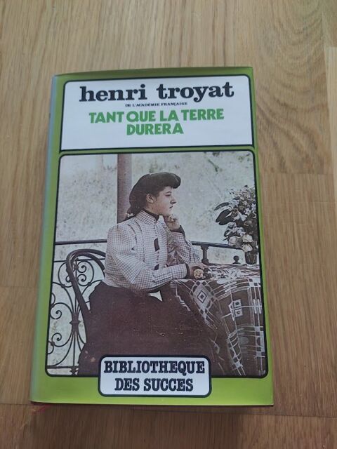 M (169) - Henri Troyat - Tant que la terre durera 2 Paris 13 (75)