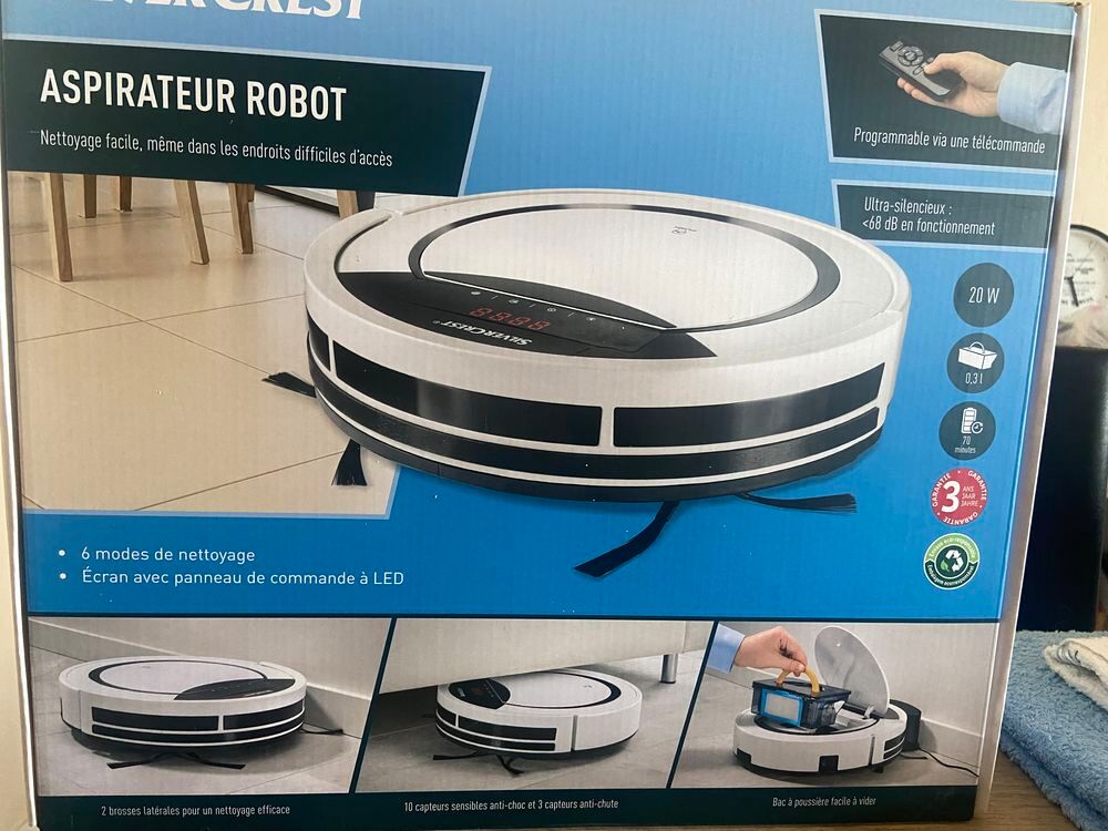 robot aspirateur SilverCrest Electroménager