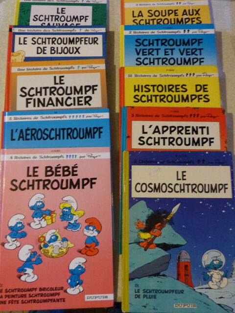 BD  -  LES SCHTROUMPFS  a choisir 5 Brest (29)
